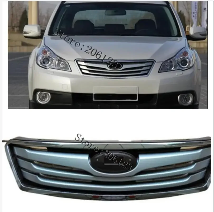 Aluminum Front Upper Grill For Subaru Outback 2009-2011 Racing Grill