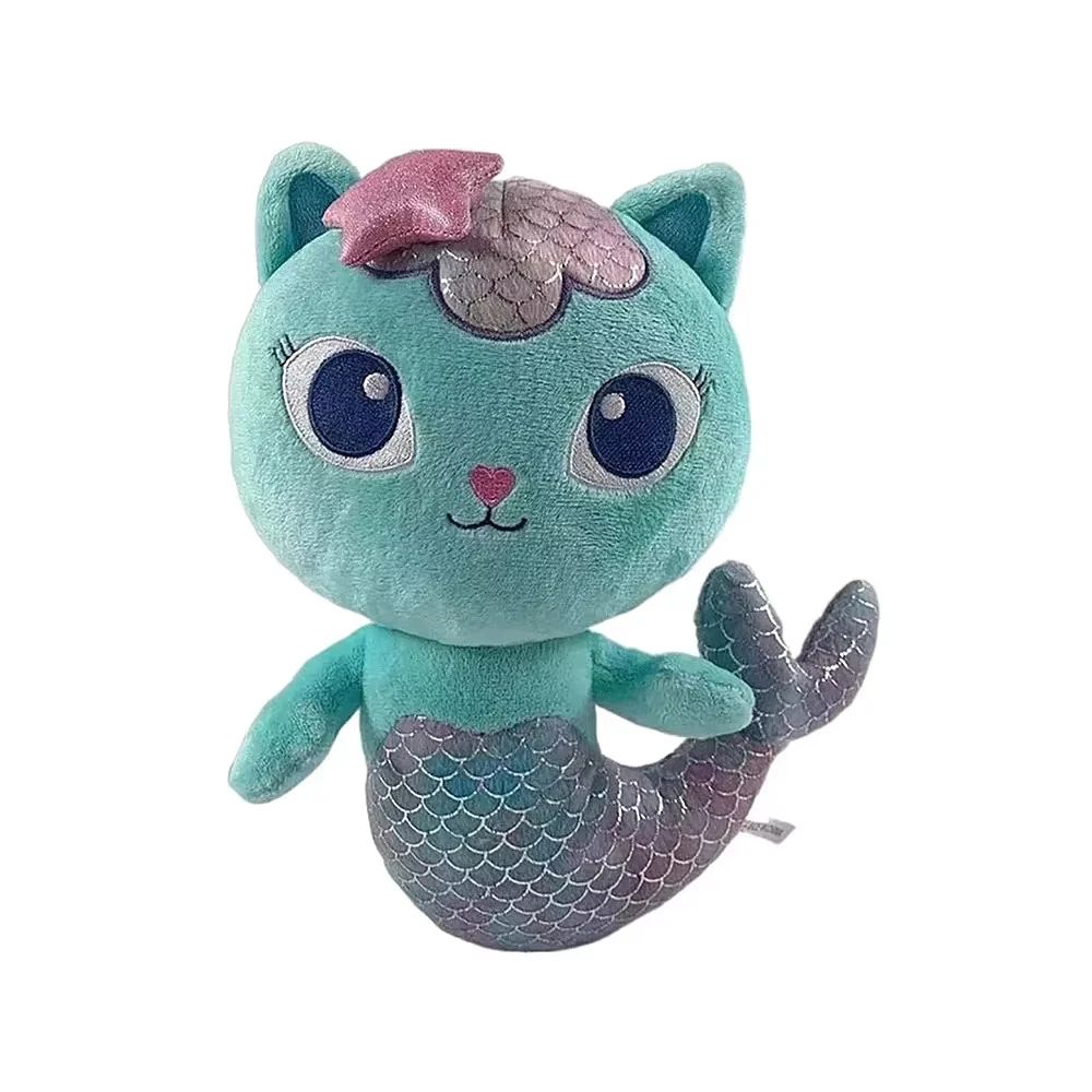 Animals Plush Gabby Dollhouse Lovely Plush Gaby Toy Plush House Cat Doll Cartoon Stuffed Animals Mermaid Cat Plushie Dolls Kids