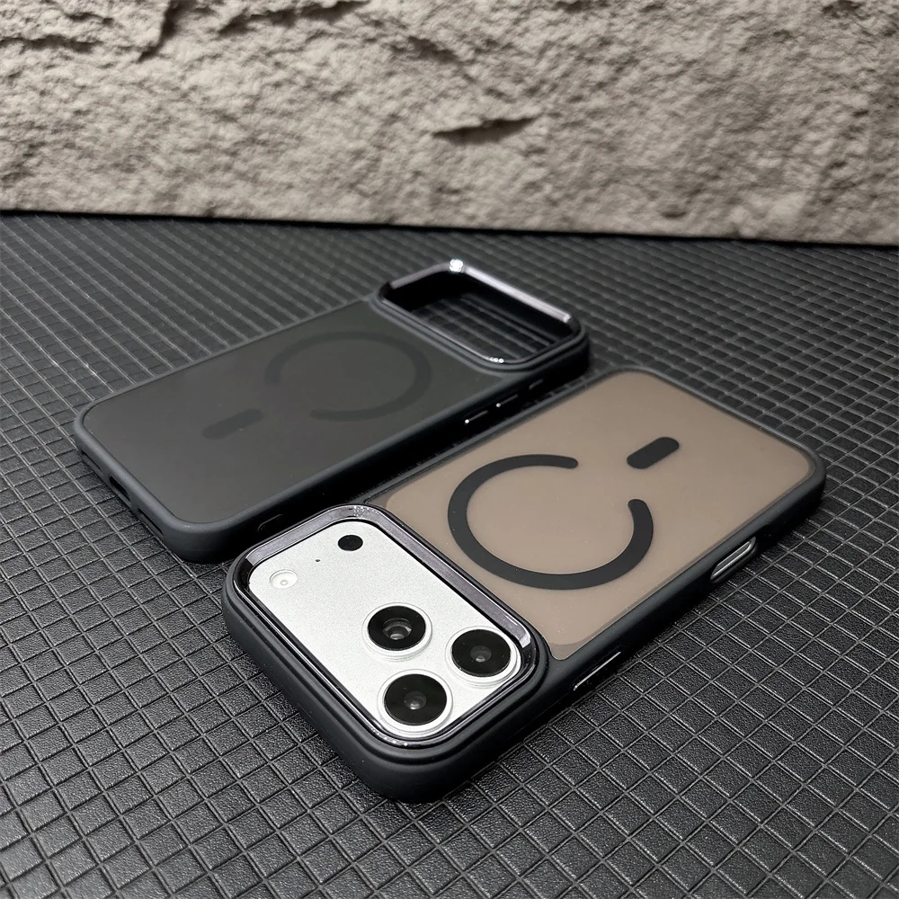 Großhandel für Magsafe Magnetische Matte Hülle für iPhone 18 Pro Max 17 Air 16 15 14 Plus 13 12 11 X XS XR Kabellose Lade-Rückabdeckung – Detail 10