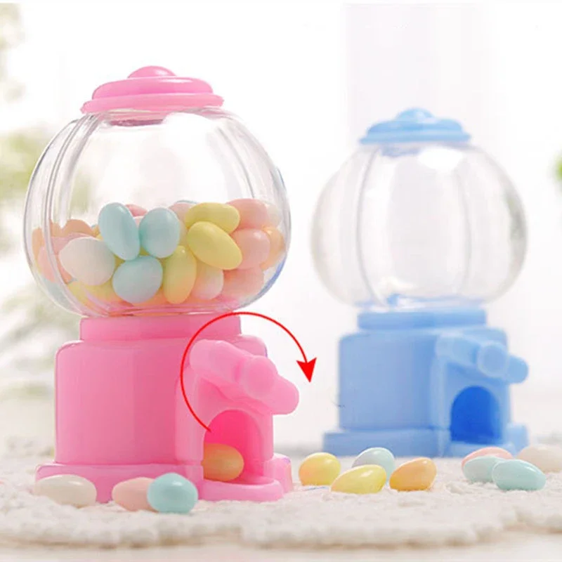 

New Children Cute Sweets Mini Candy Machine Bubble Dispenser Coin Bank Kids Toy Warehouse Price Birthday Gift Piggy Bank Box