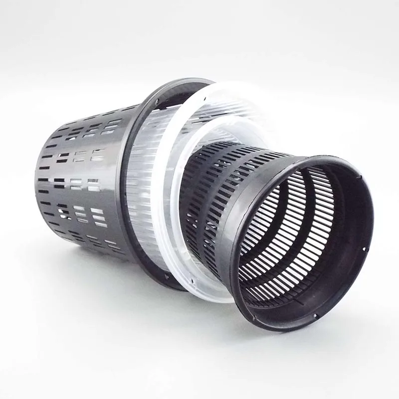 Mesh Pot Kunststoff Klar Orchidee Blume Container Pflanzer Hause Garten Dekoration F1