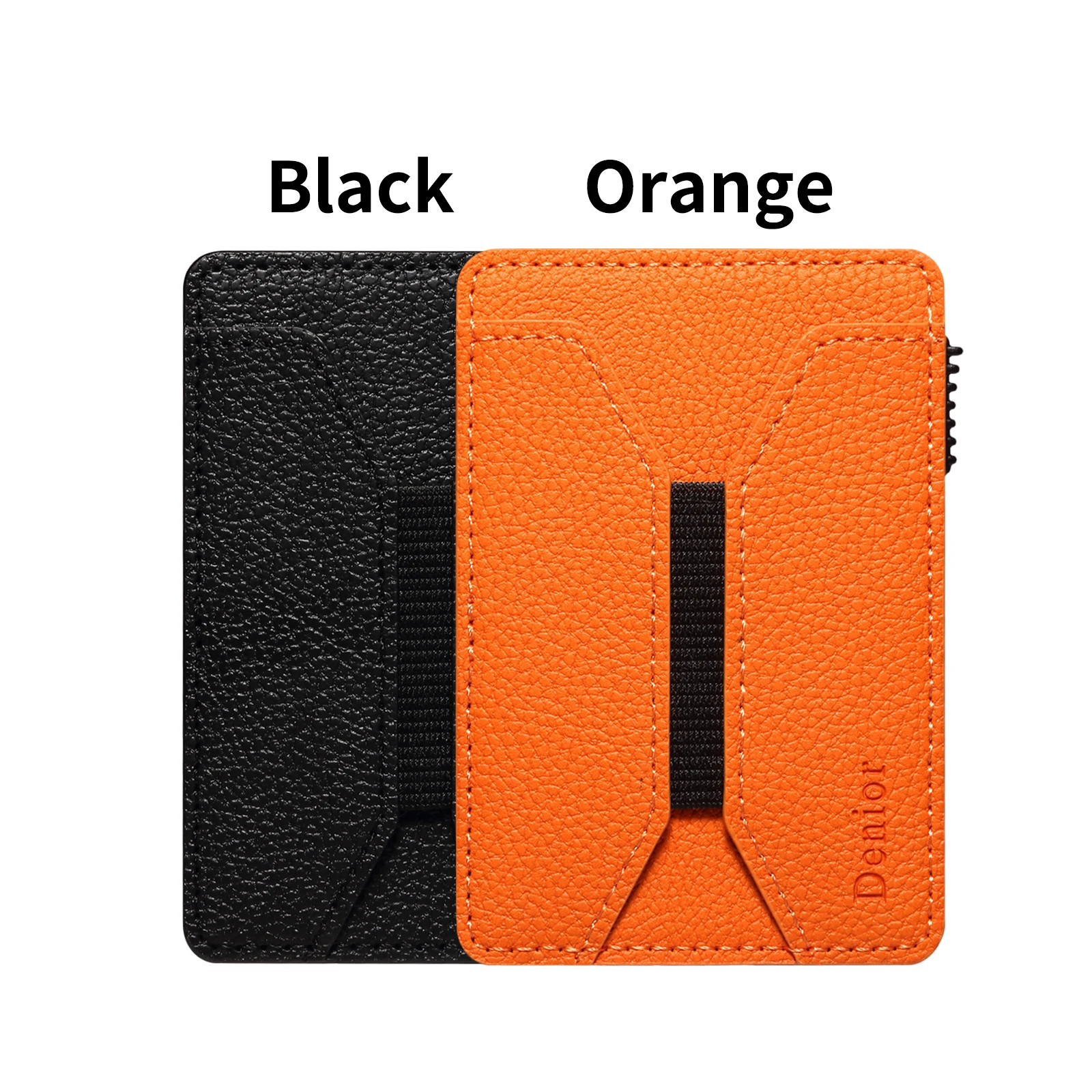 حقيبة بطاقات مغناطيسية من Denior Magsafe، صندوق بطاقات متعدد الوظائف من النوع الضغط، يمكن أن يحمل 6-8 محفظة جلدية لبطاقات الائتمان #6