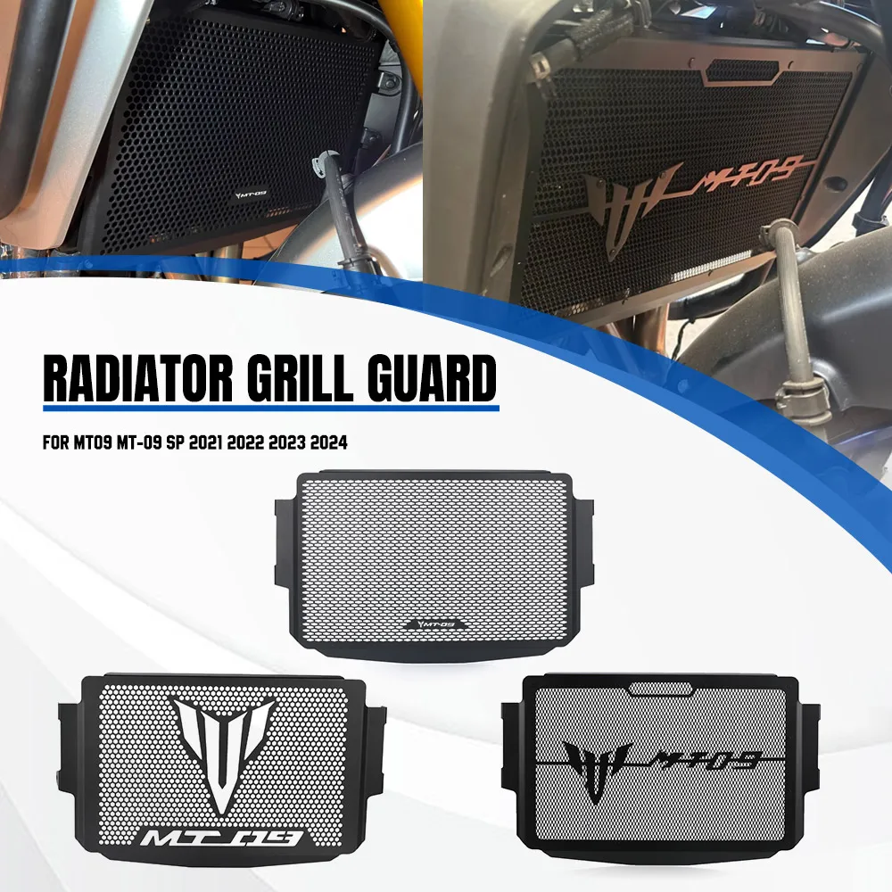MT09 Motorcycle Radiator Grille Guard Cover Water Tank Grille Guard Protection For MT09 MT-09 SP 2021 2022 2023 2024 Accessories