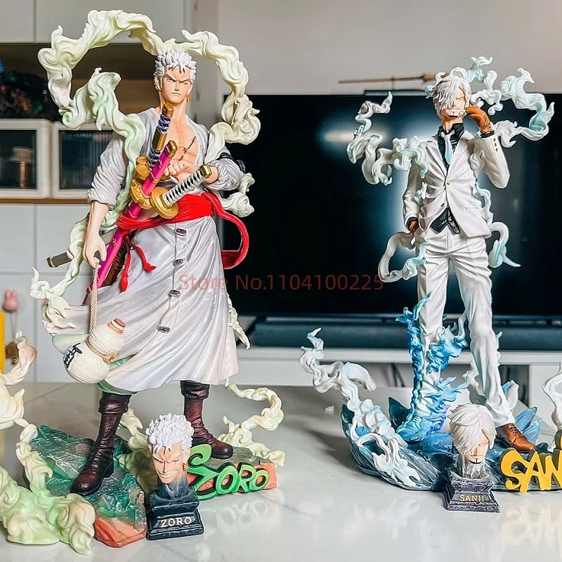 

One Piece Nami 28cm Zoro Sanji Gk Anime Pvc Action Figure Statue Cartoon Anime Model Collectible Toy Desktop Decoration Gift