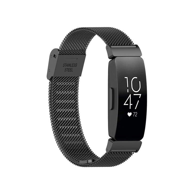 2022 New Bracelet Strap For Fitbit inspire 1 2 inspire HR Metal Stainless Steel Band Buckle For Fitbit inspire inspire HR Correa