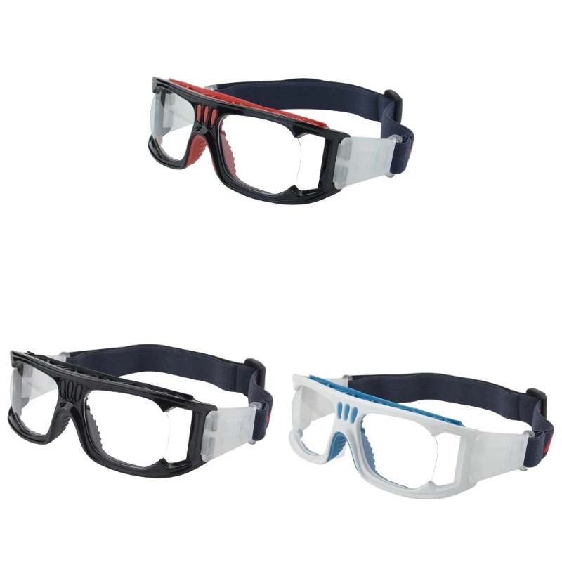 

Sports Glasses, Men Womens Protective Goggles Eyewear Baseball Running Sports Cycling Glasses, Anti-Fog Shock-Absorption