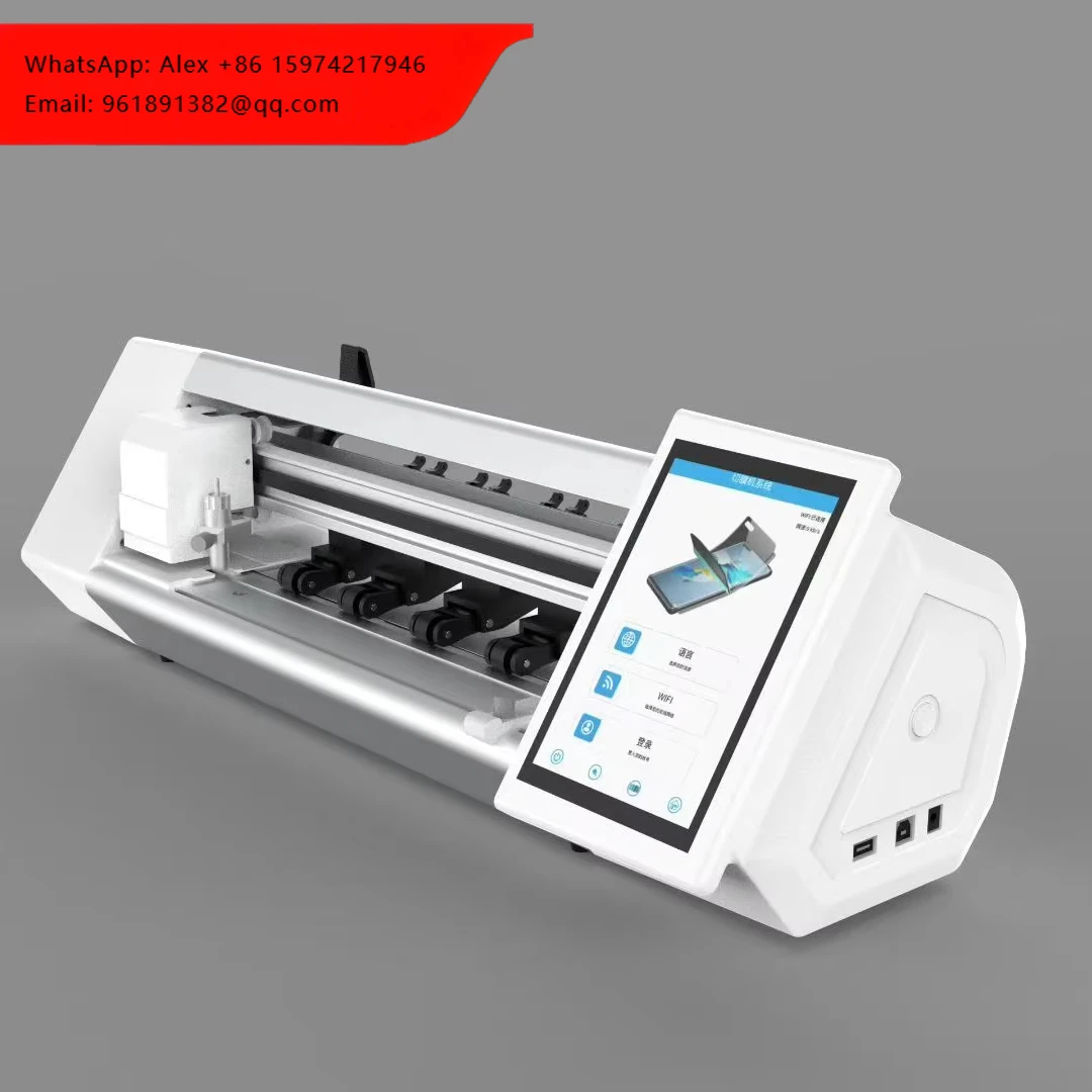 

TPU EPU PET UV Hydrogel Film Screen Protector Cutting Machine For Mobile Phones Earphones Computers Smart Watches
