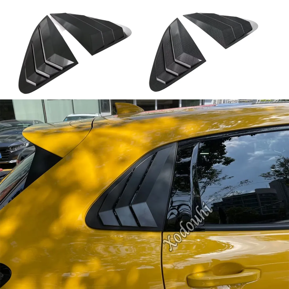 

For Honda XR-V ZR-V HR-V Vezel 2022 2023 2024 Rear Side Window Louver Vent Cover Trim ABS Exterior Car Accessories Decor HRV ZRV