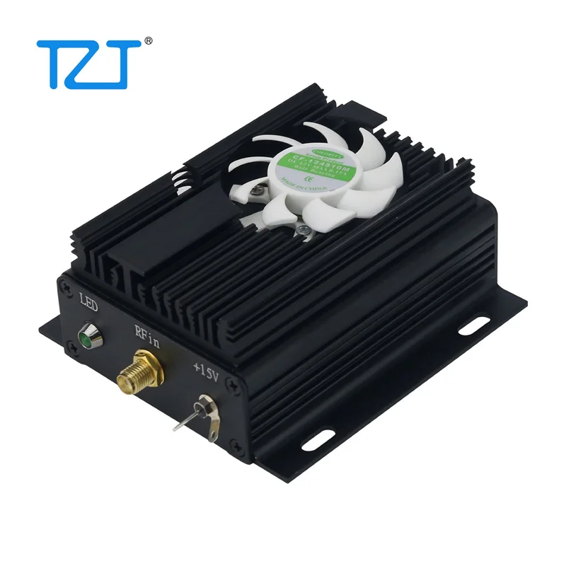 

TZT 10M-1000MHz 4W Rf Power Amp Industrial-grade High Frequency Wideband RF Power Amplifier w/ 35dB Gain