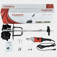 2400W Electric Handheld Concrete Mixer Portable Cement Mortar Sand Mixing Machine For Construction Site Home Renovation