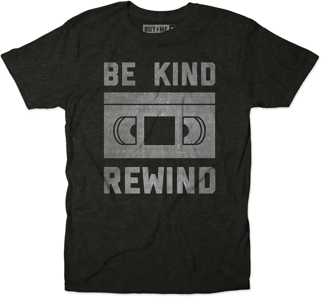 Buy Me Brunch Be Kind Rewind Unisex  High Quality 100%Cotton Short Sleeve