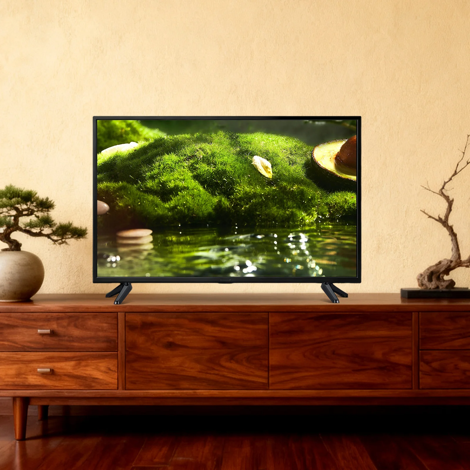 

Mount Stand with Pedestal 2Pcs 32-55 Inch Universal Smart Cabinet for Mounts Bracket Holder Stand with Adjustable Feet