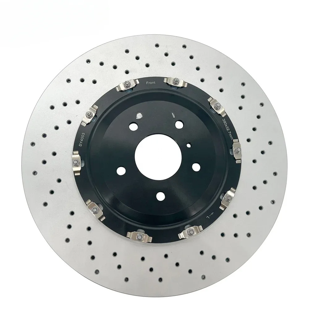 

40206-KJ10A GTR35 Brake Rotor Floating Bolt Disc Perforated for Nissan Front Wheel