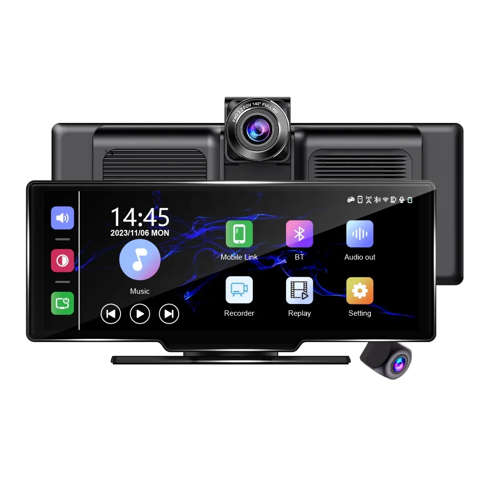 

STLFUniversal Portable Car Screen 10.26 Inch Wireless Carplay Screen High Quality Multimedia Player for Car