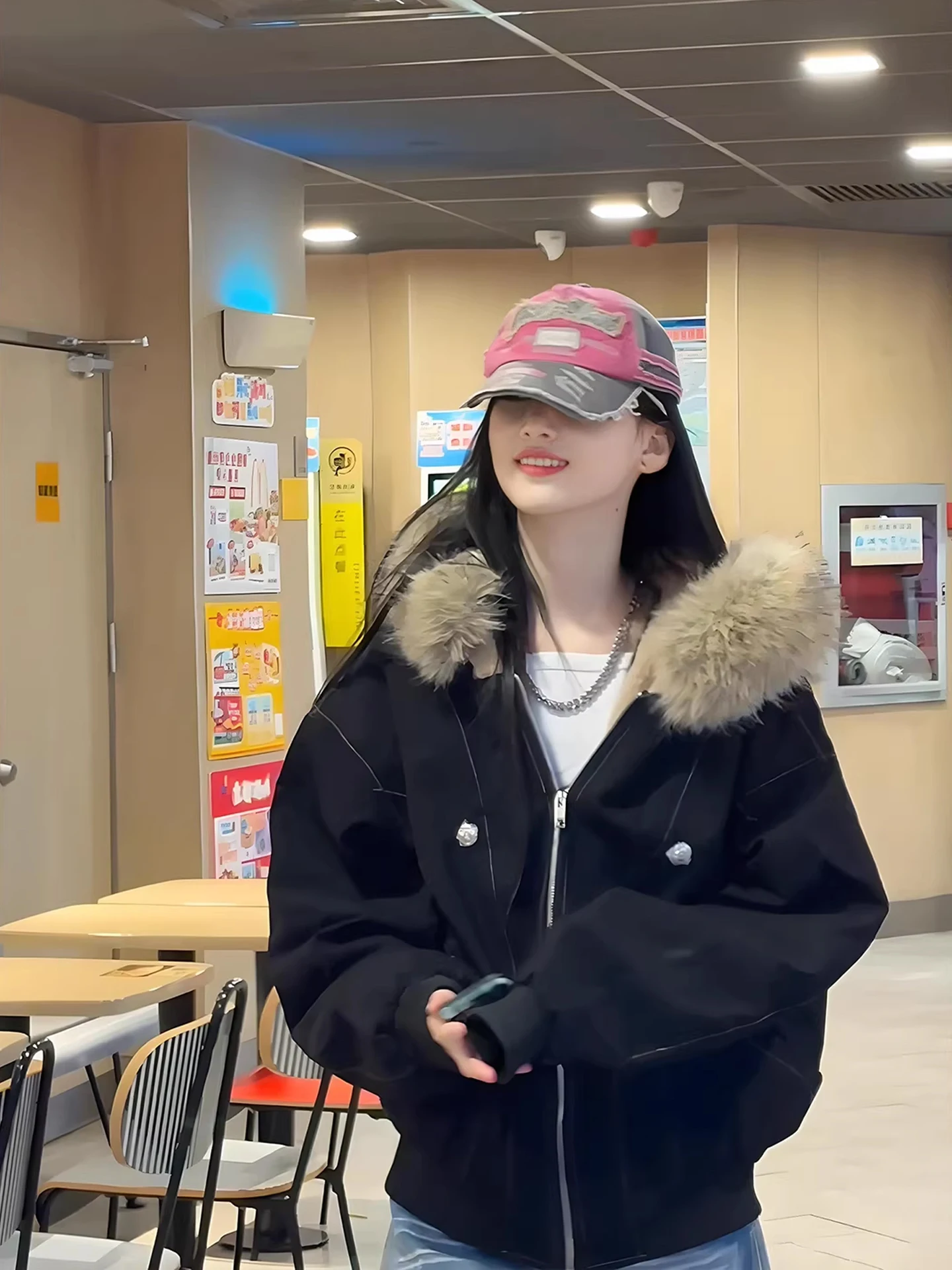 

Мужское хлопковое пальто American Sle ort Thiened, теплое зимнее пальто с большим меховым воротником, тяжелая повседневная рабочая одежда