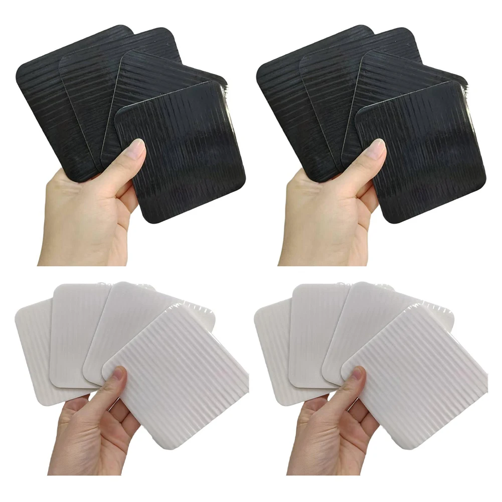 

8PCS Carpet Anti-slip Sticker 10*10*0.2cm Carpet Sticky Pads For Home: Secure & No-Trace Floor Protection Homes Accessories