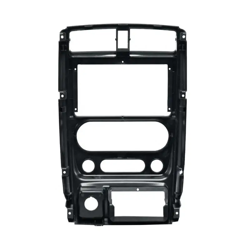 9INCH Car Radio Frame For Suzuki Jimny 2007–2016 Android MP5 Player Fascia Stereo Dash 2 Din Head Unit Panel Trim 2