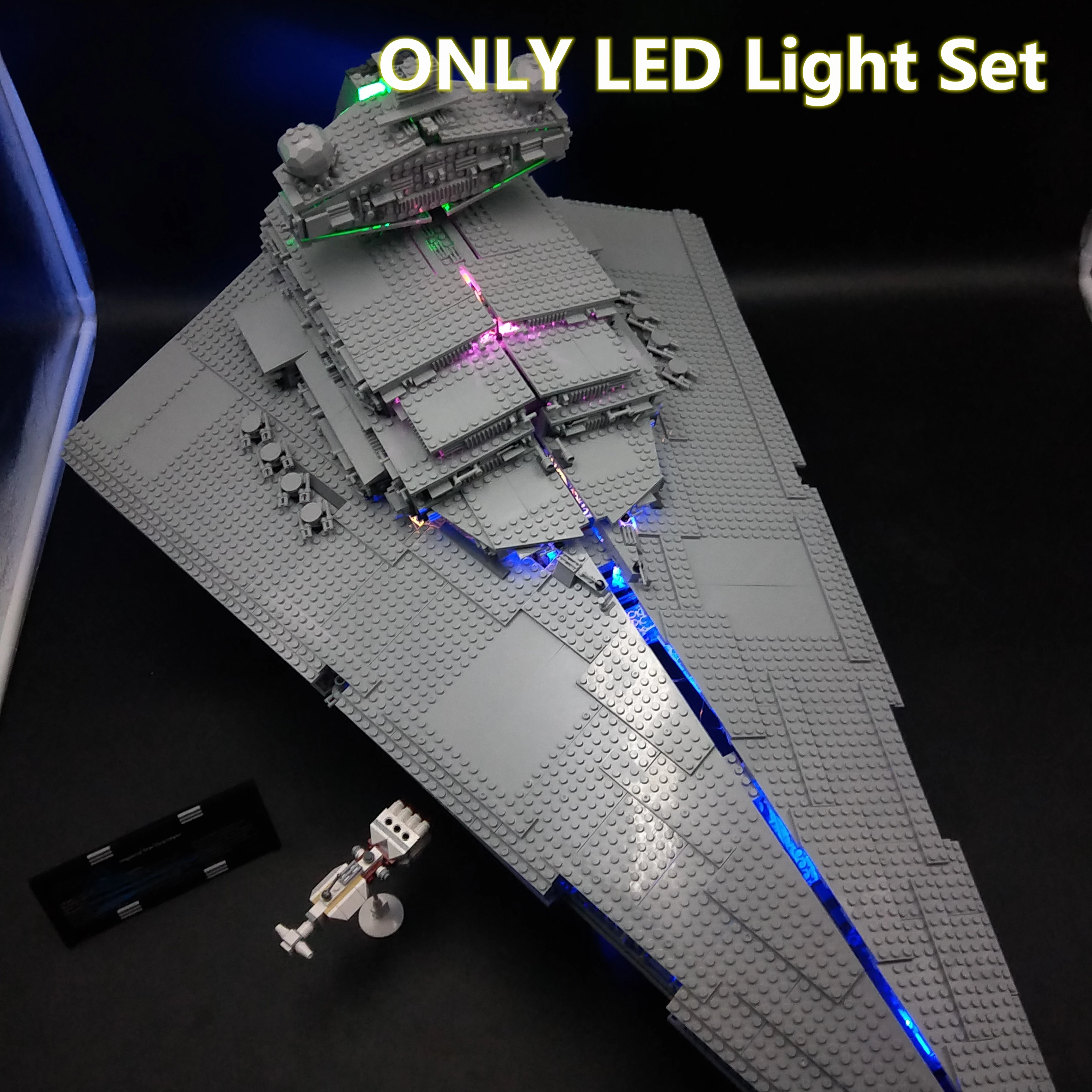 IN STOCKS RC LED Light Set For Compatible With LEGO 10030 05027 Imperial Star Destroyer Building Bricks Blocks Accessory