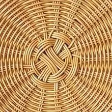 mitation Vine Wall Hanging Pendant Hand Woven Flower Shape Ornaments Crafts Room Living Room Background Wall Decor