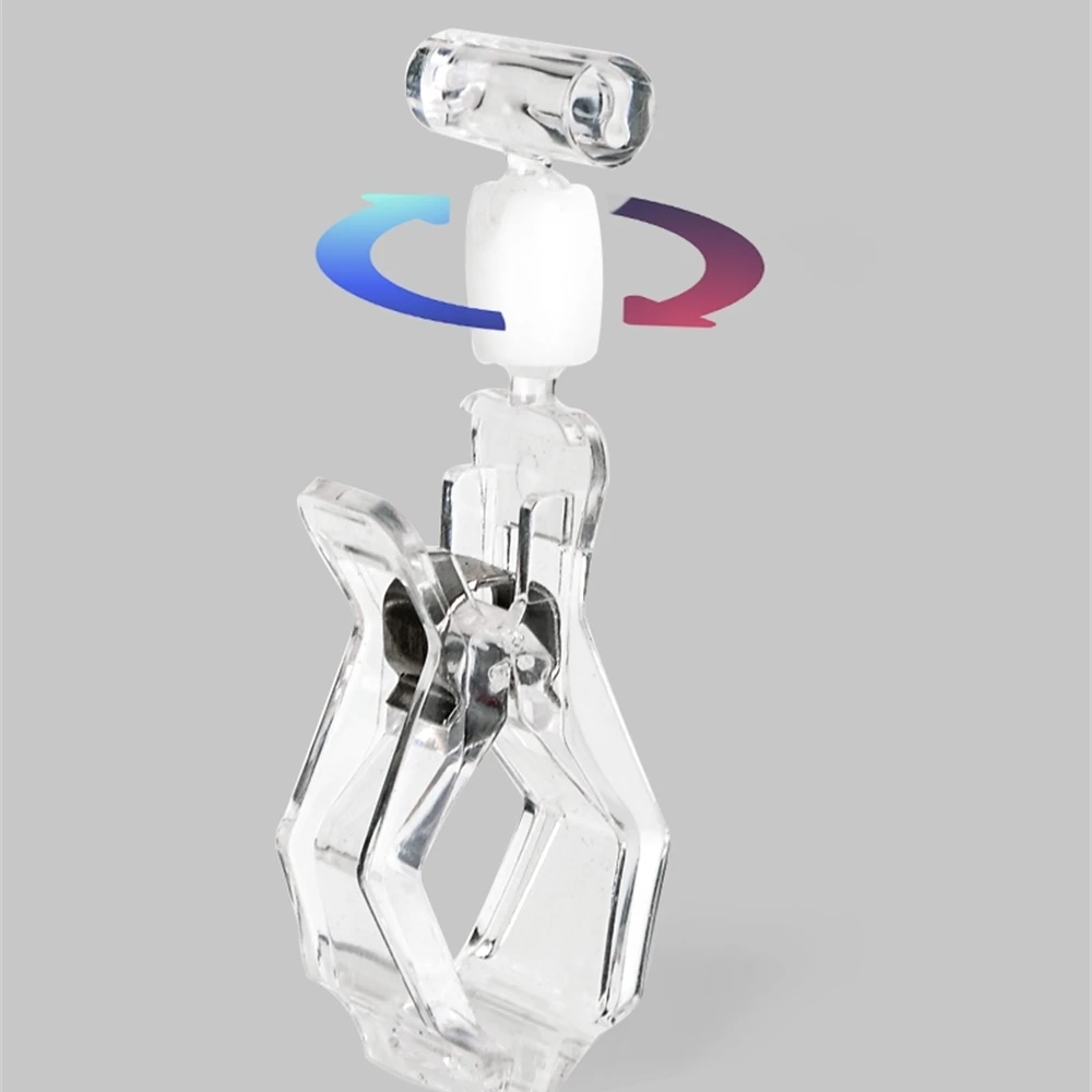 Plastic Clear Spring Clamp Office Desk Sign Picture Note Photo Cardboard Memo Clip Holder Stand In Supermarket | Loripos