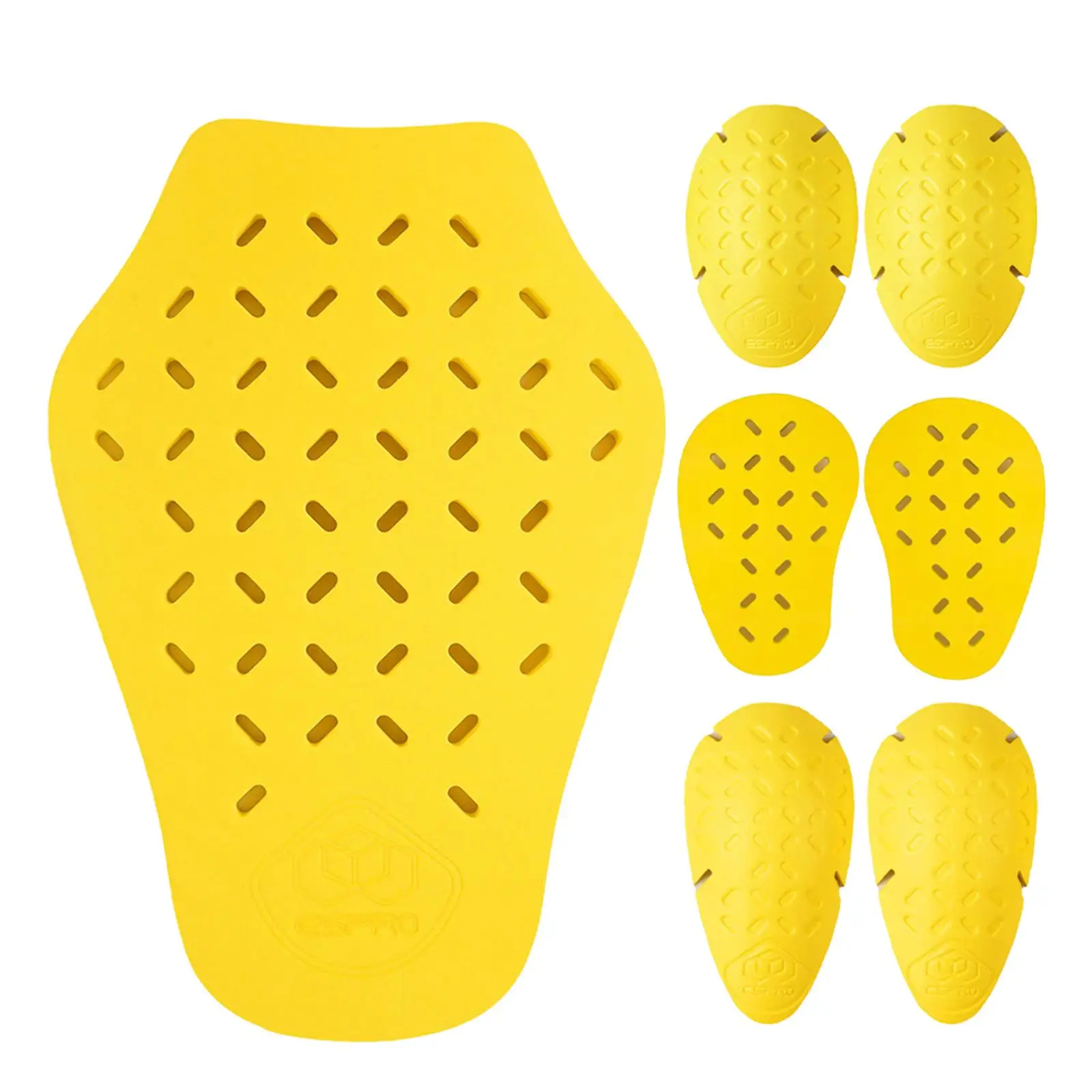 

7 Pieces Motorbike Protection Pads Elbow and Shoulder Pads Accessories EVA
