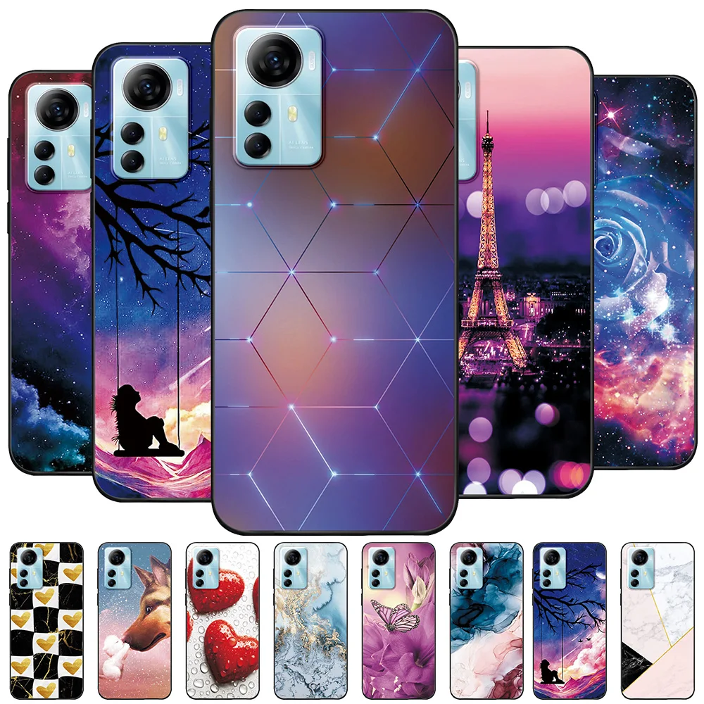 Funda inteligente de silicona suave para ZTE Blade V41, carcasa trasera de TPU para ZTE Blade V40 Vita, Fundas para ZTE Blade V30 Vita