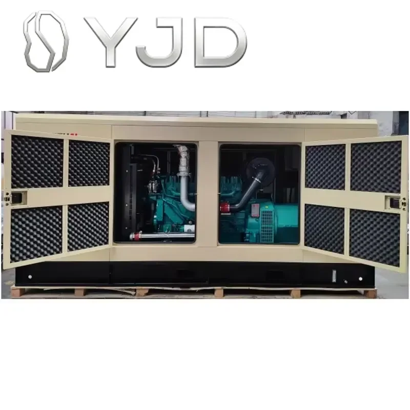 YJD Yuchai SDEC Perkings 20kva 40kva 50kva 80kw 100KW 200kw 400kw Weichai Ricardo Power Engine Silent diesel Generators