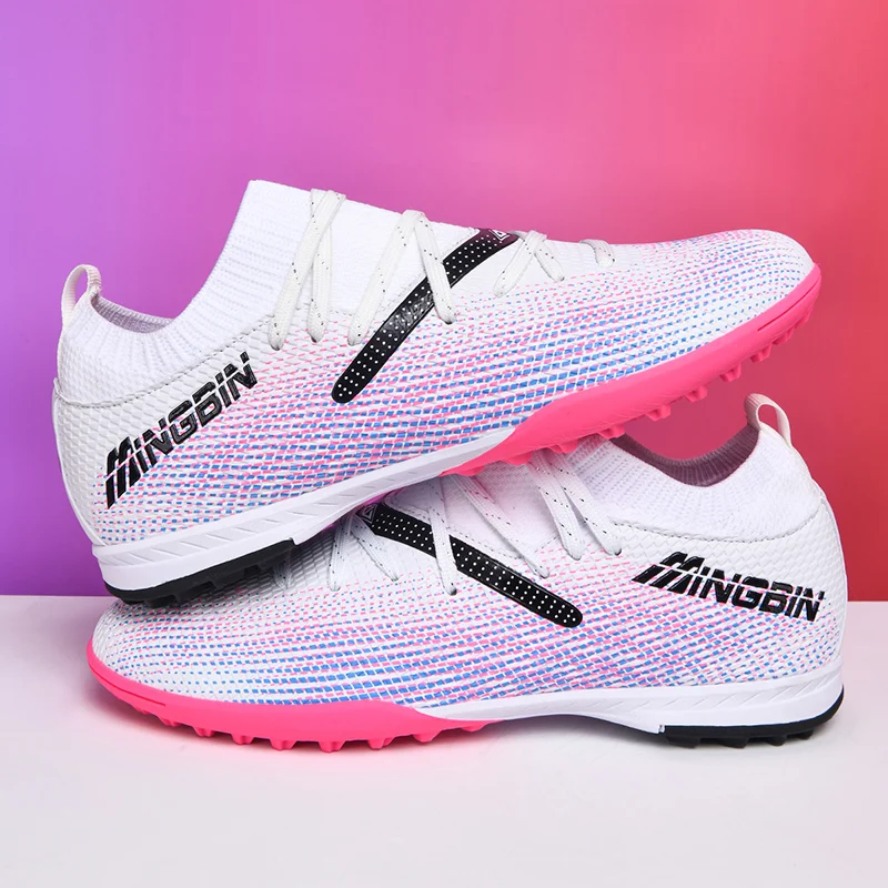 

Summer New Arrival Soccer Shoes Long Studs TF Broken Studs Outdoor Football Cleats