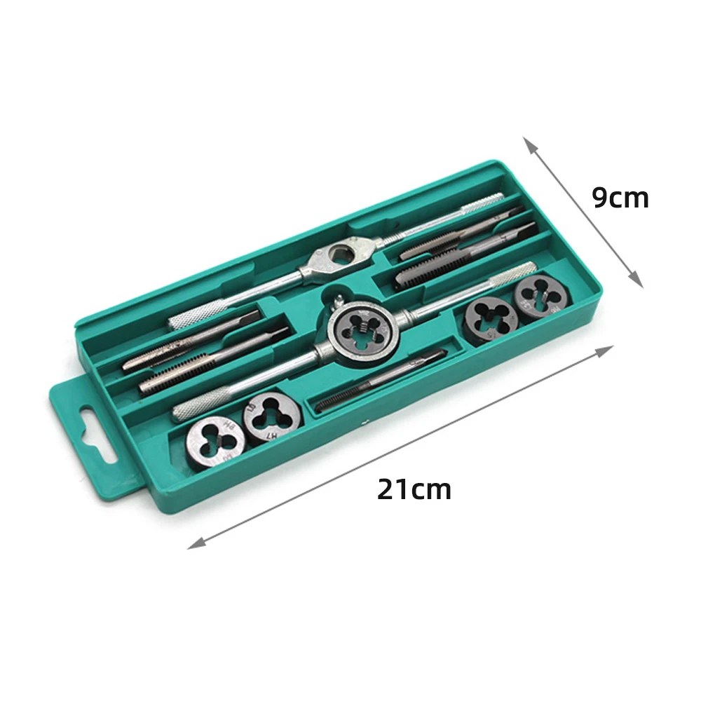 Screw Tap Tapper Drill Bit Tap Plate Thread Combination Set Manual Wrench Bushings Tapping Tools Drilling Threaded Holes