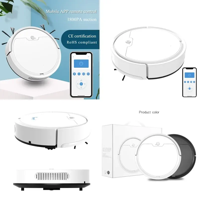 Smart wet and dry cleaning vacuum cleaner, home charging, smart vacuum cleaner with mop