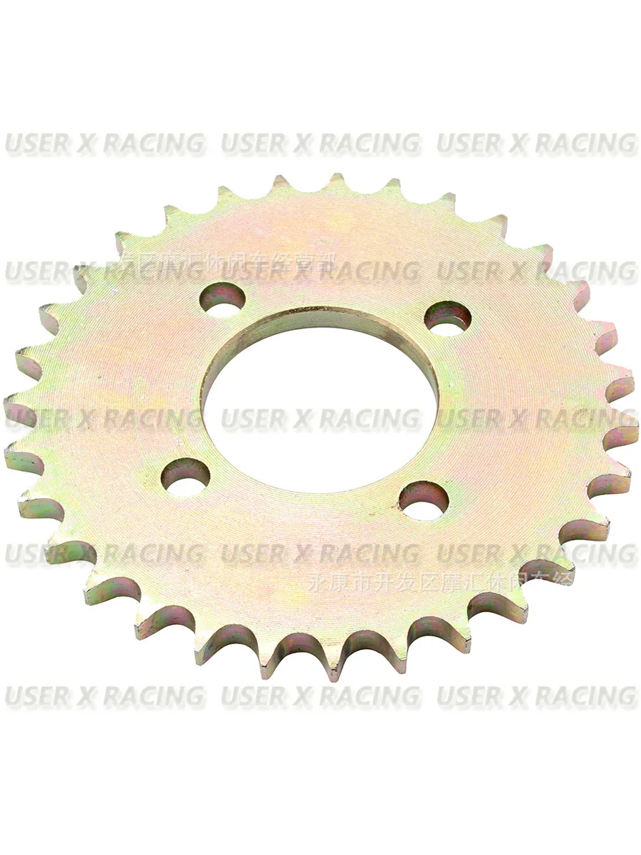 USERX Universal Motorcycle Rear chain wheel sprocket gear with 31T  and four holes For the ATV 150 200cc Quad Bike 3 Wheeler