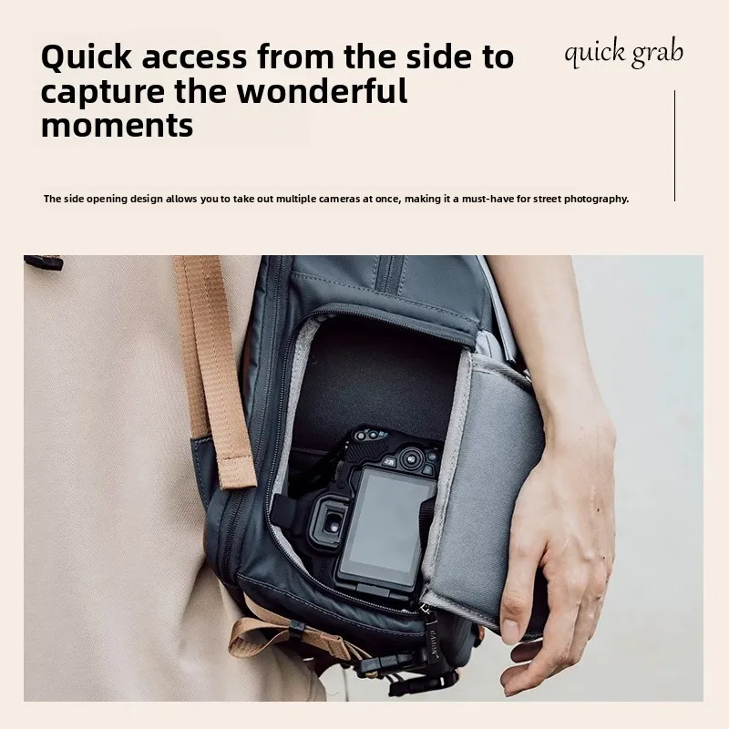 DSLR Shoulder Camera Bag D88 Large Capacity Photography Backpack Camera Universal Photography Backpack