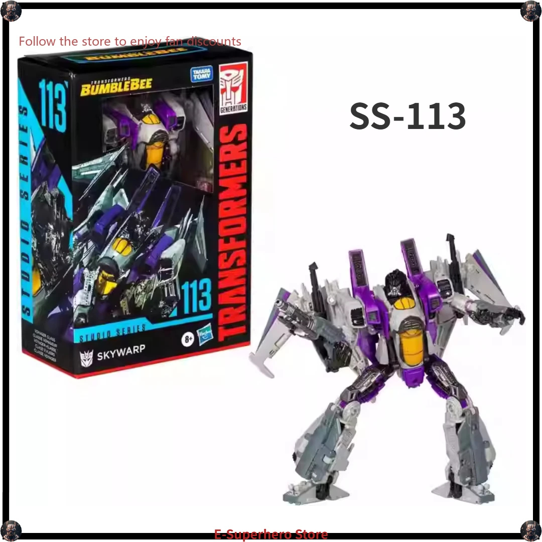 In Stock Takara Tomy Transformation Toys Stvdio Series SS113 SkyWarp PVC Model Anime Action Figure Toy Collection Gifts