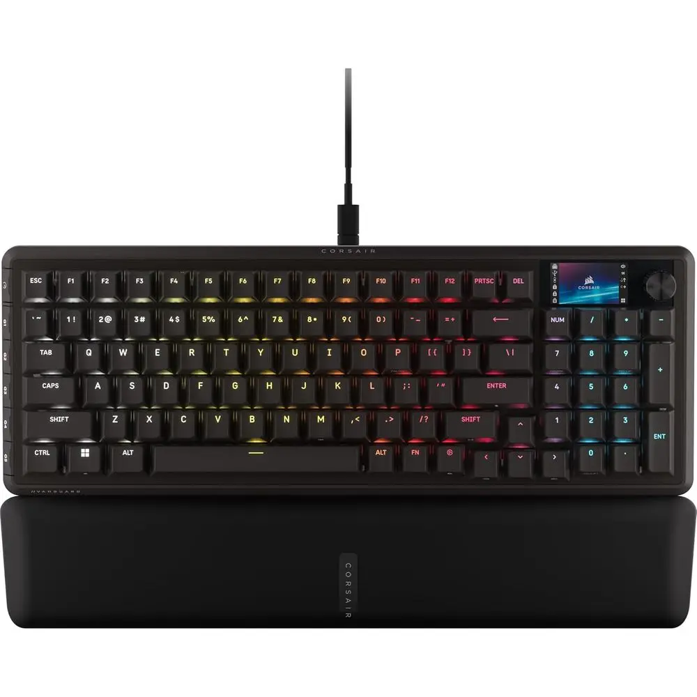 96% Compact Wired Mechanical Gaming Keyboard with Hyperdrive Switches, 8000Hz Polling, Trigger Tech, Stream Deck, and US Layout