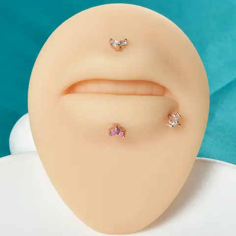 10 best sales छेदने वाला गुलाबी सोना - №5