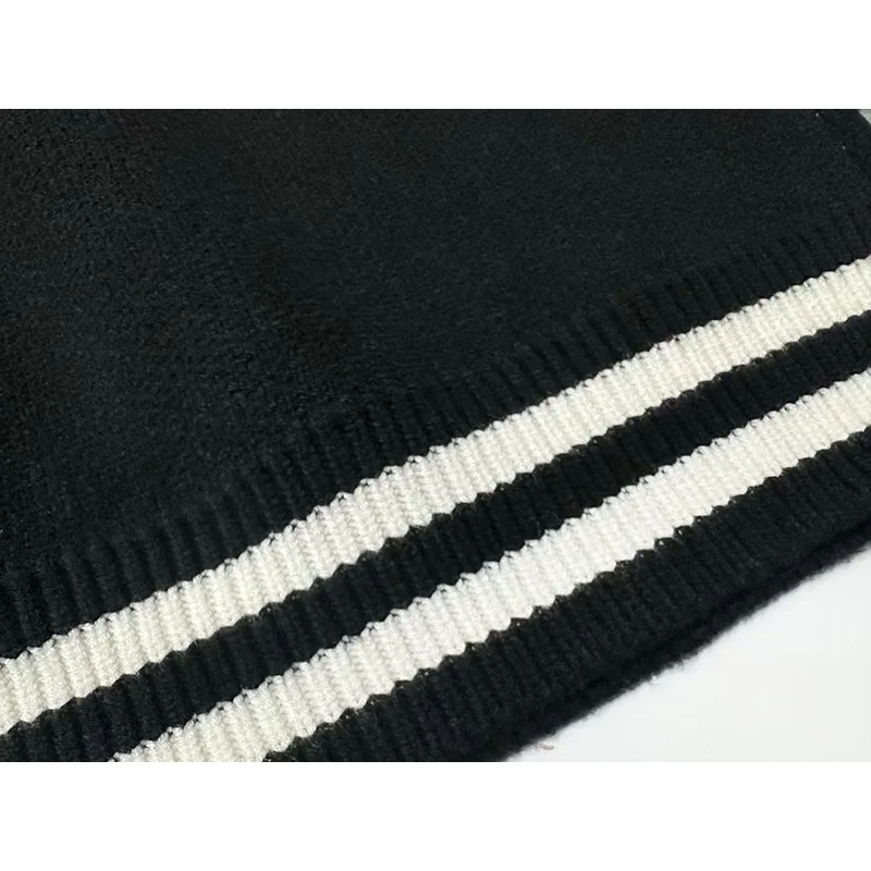 جديد الهيب هوب الكلاسيكية الجاكار شعار البلطجة نادي متماسكة سترة الرجال امرأة الخريف الشتاء فضفاض الأسود الشارع الشهير #6