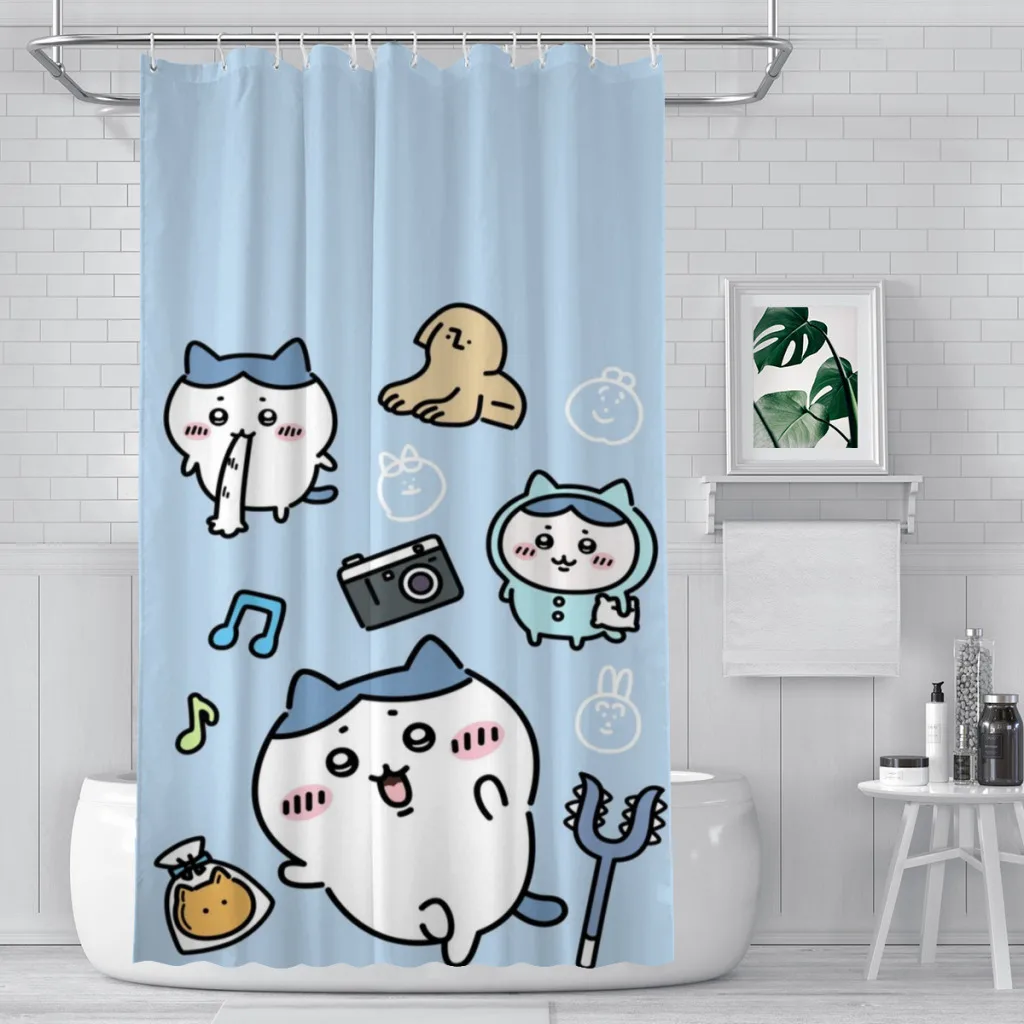 

Shower curtain Bathroom C-chiikwawa decor Modern household items Bathroom curtain Graduation gift Festival gift