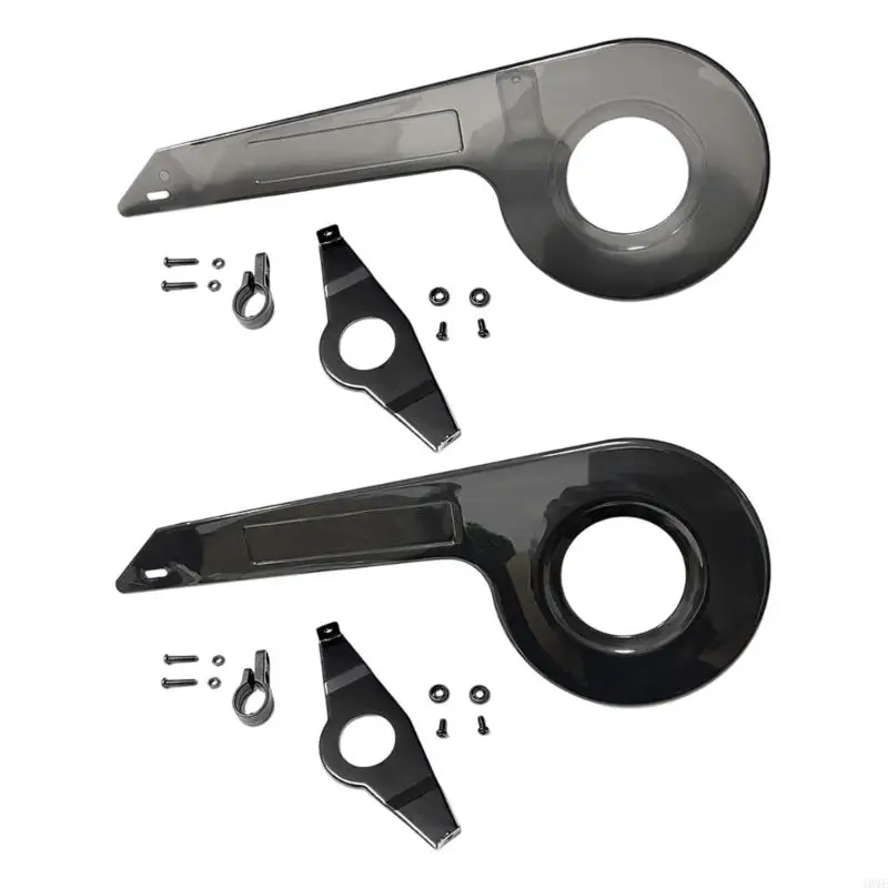 Tooth Cover Guard Set for Road Cycles, Rear Mount Hardware and Plastic Shell for 32 to 36 Tooth Daily Use on City Bikes JOME