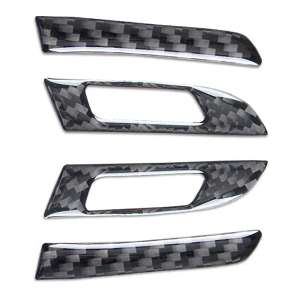 Air Outlet Decor Carbon Fiber Sticker Decorative Trim Upgrade Enhance Car Appearance Complete Upgrade For BMW Interior