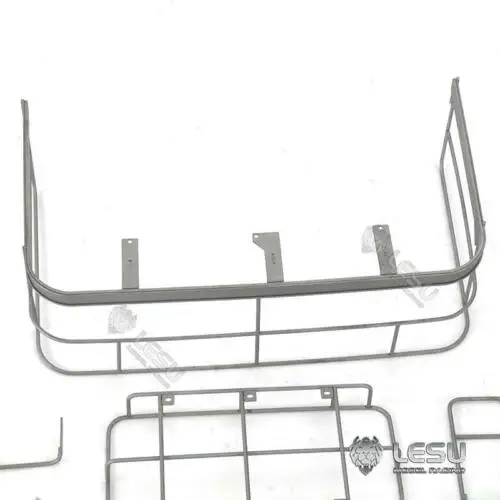 LESU 1/14 Metal Protective Fence for RCPC360 AC360 Hydraulic Excavator Digger Spare Parts Toy Model TH17141