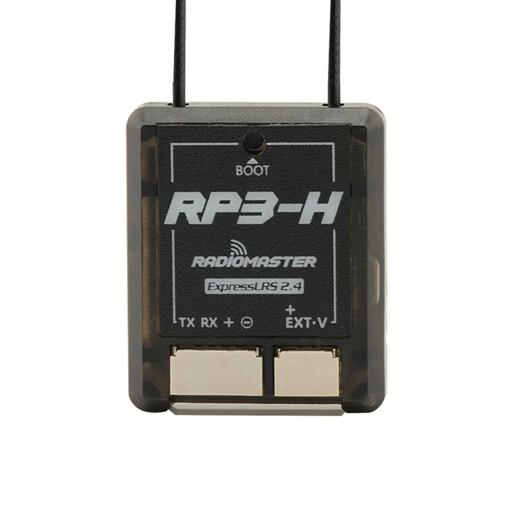 

Radiomaster RP3-H 2,4 GHz ExpressLRS Nano приемник двойная антенна Встроенный TCXO