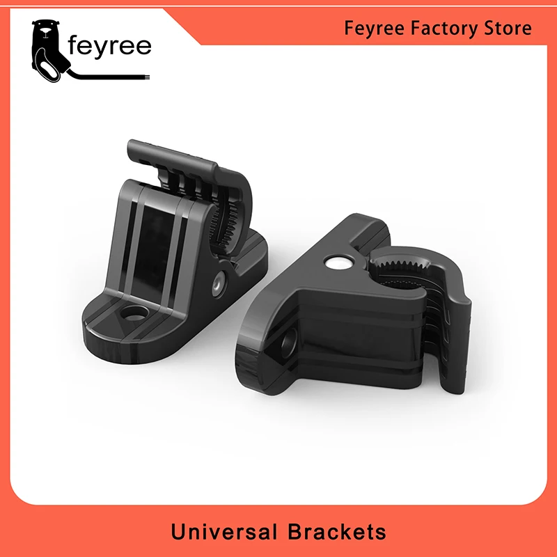 feyree 2pcs Universal Bracket Clamp Fixed Clip Screw Mount Holder Stand for Type 1 j1772 Portable EV Charger Type 2 Electric Car