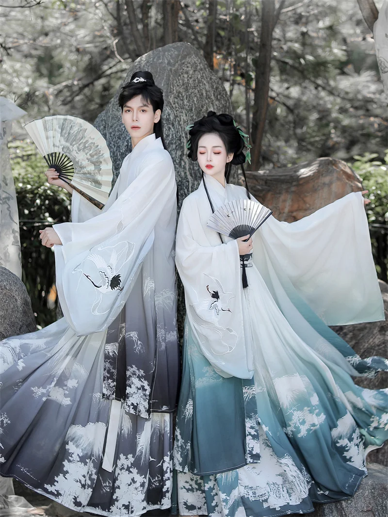 original-hanfu-women's-wei-jin-style-collar-waist-length-rou-skirt-couple's-style-2026-spring-super-fairyish-martial-arts-anc