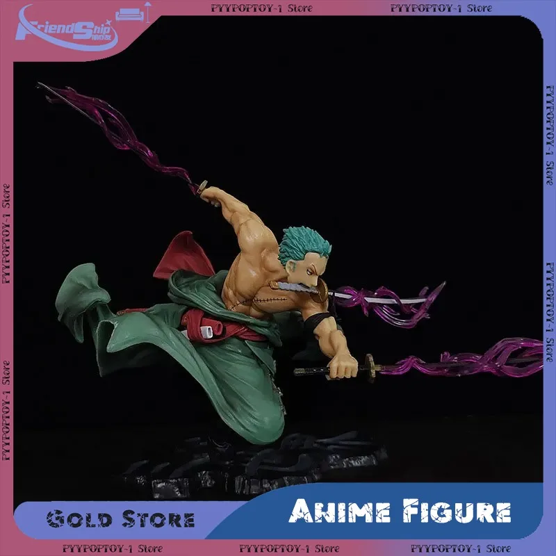 Anime Een Stuk Figuur Roronoa Zoro Action Beeldje PVC Model Poppen Desktop Decoratie Ornament Collectible Standbeeld Jongen Speelgoed Geschenken