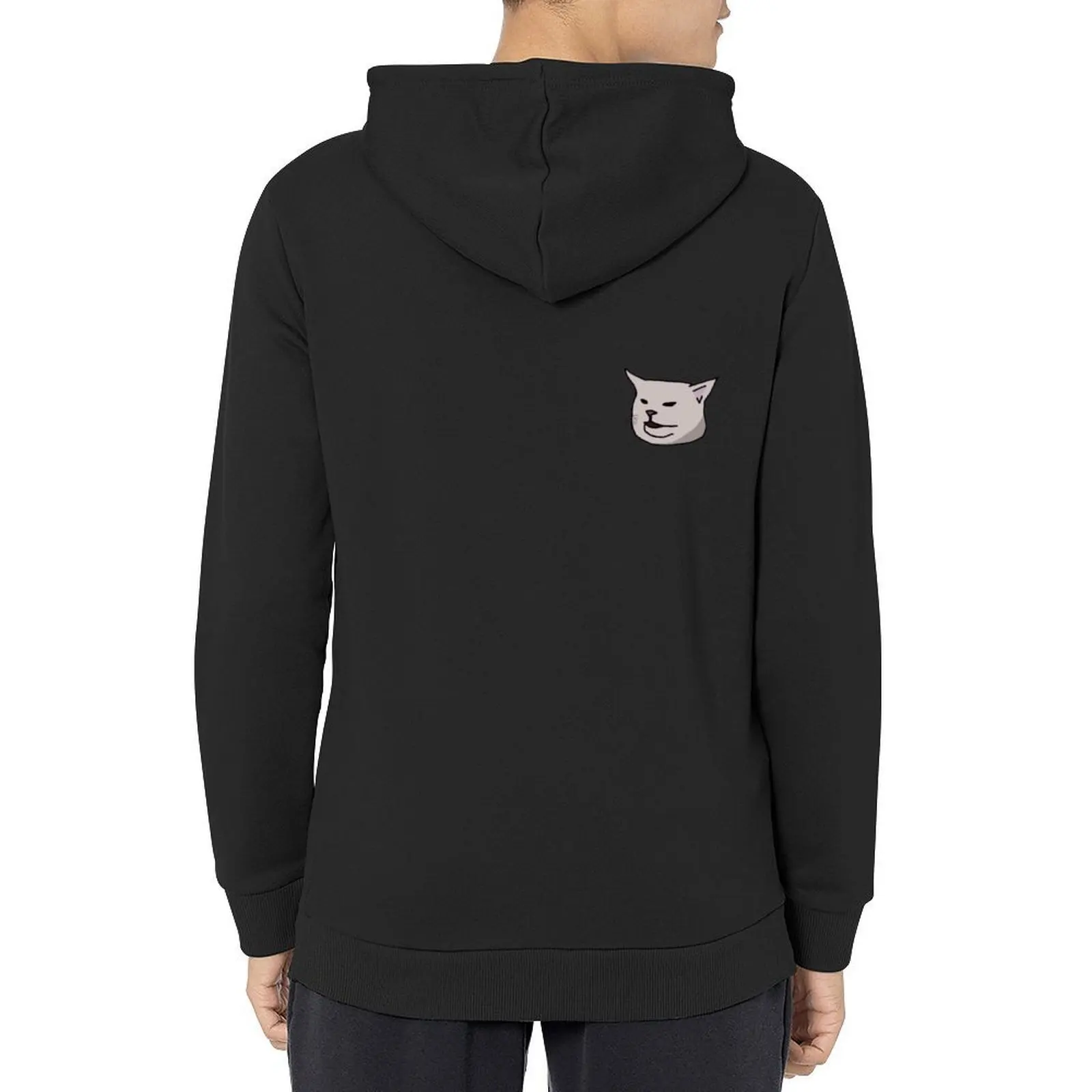 Woman Yelling At Cat Hoodie blouse korean style clothes aesthetic clothing men wear mens hoodie