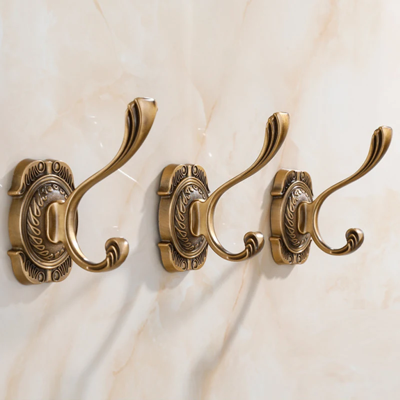 Gold Color  Wall hooks& racks,Clothes hanger & Towel & coat & Robe hook.Bathroom Accessories