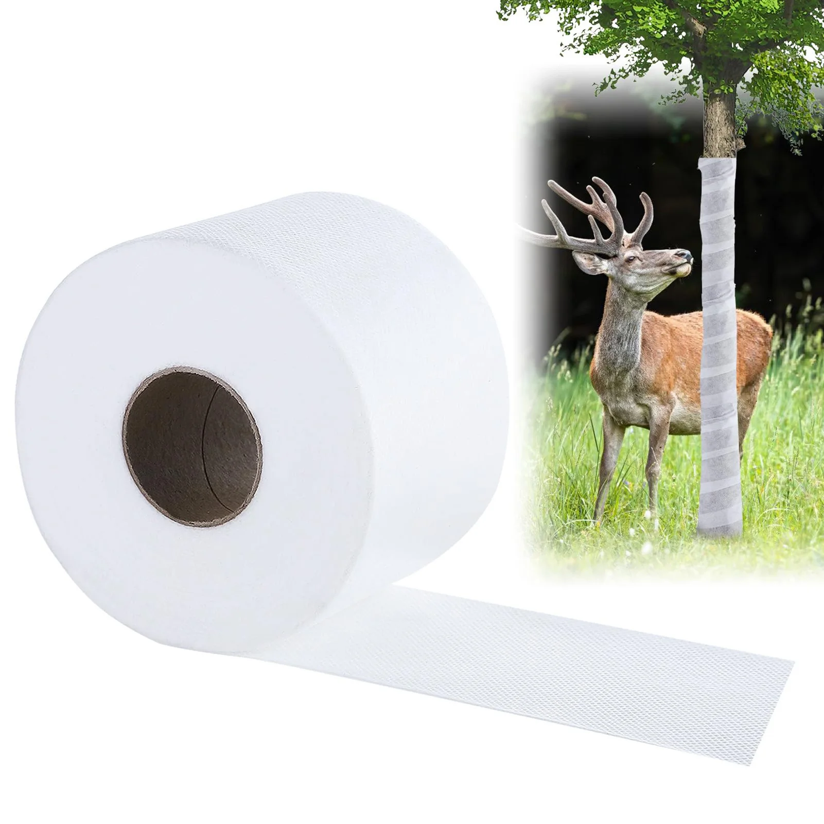 Tree Trunk Protector Gardening Wrap Tree Wrap Winter-Proof Tree Trunk Plants Antifreeze Bandage Tape Entangled Cotton Cloth Warm