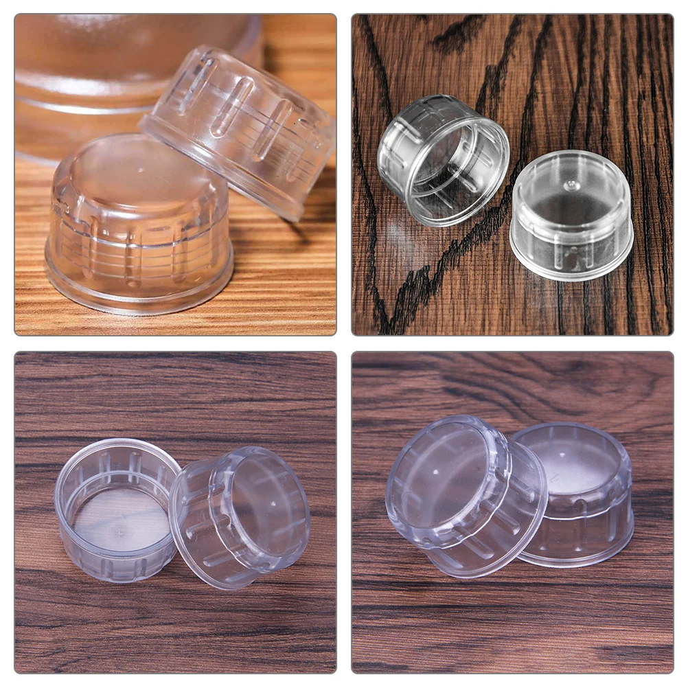 10pcs Cocktail Shaker Cup Covers Juice Cups Lids Shaking Cup Covers Cup Parts