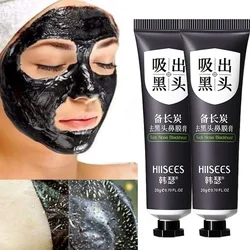 2-1PC Blackhead Remover Face Mask Cream Oil-Control Nose Black Dots Mask Acne Deep Cleansing Beauty Cosmetics Women Skin Care