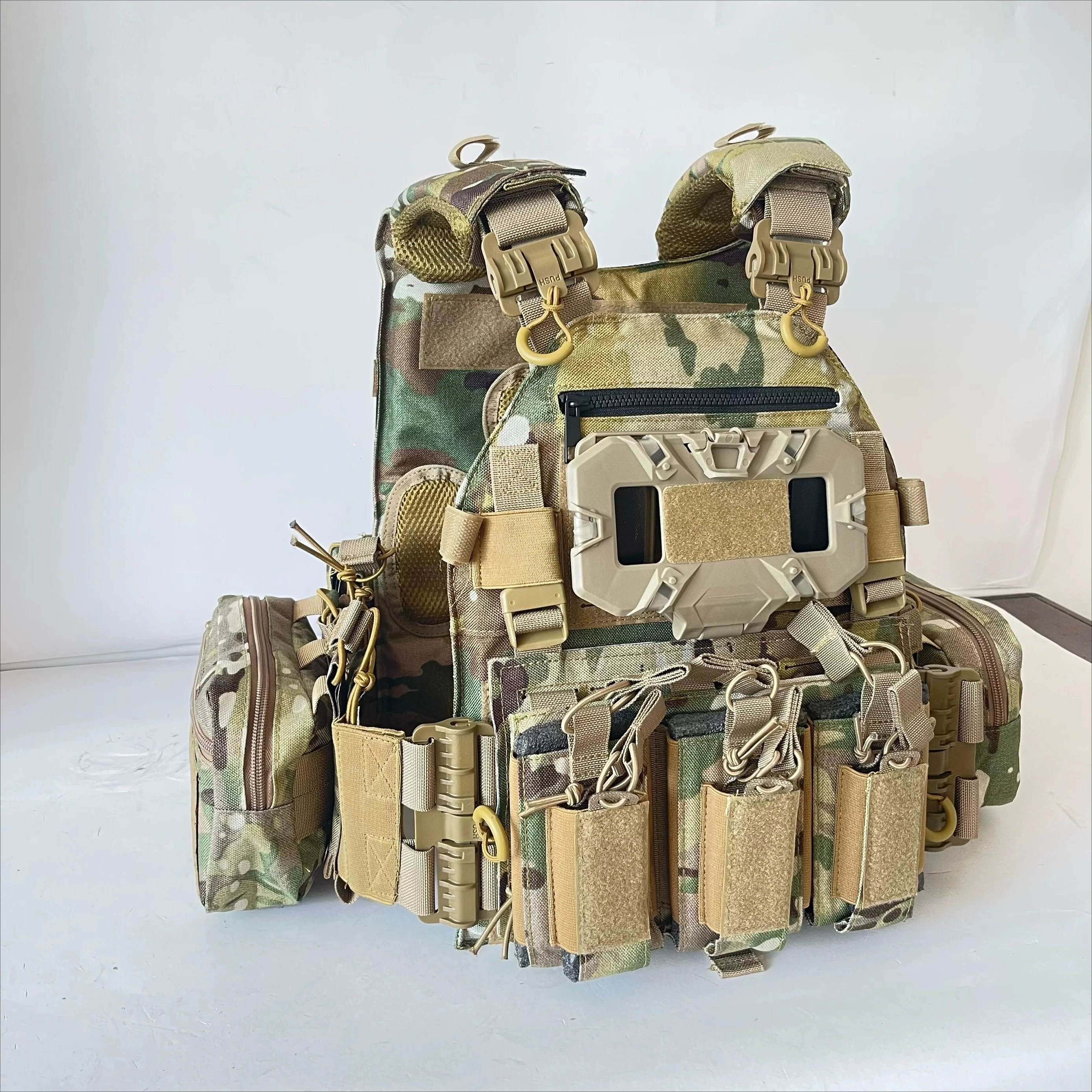 High-quality 1000D Nylon 6094 Tactical Vest, CS Military Fan Training Vest, Filming Prop